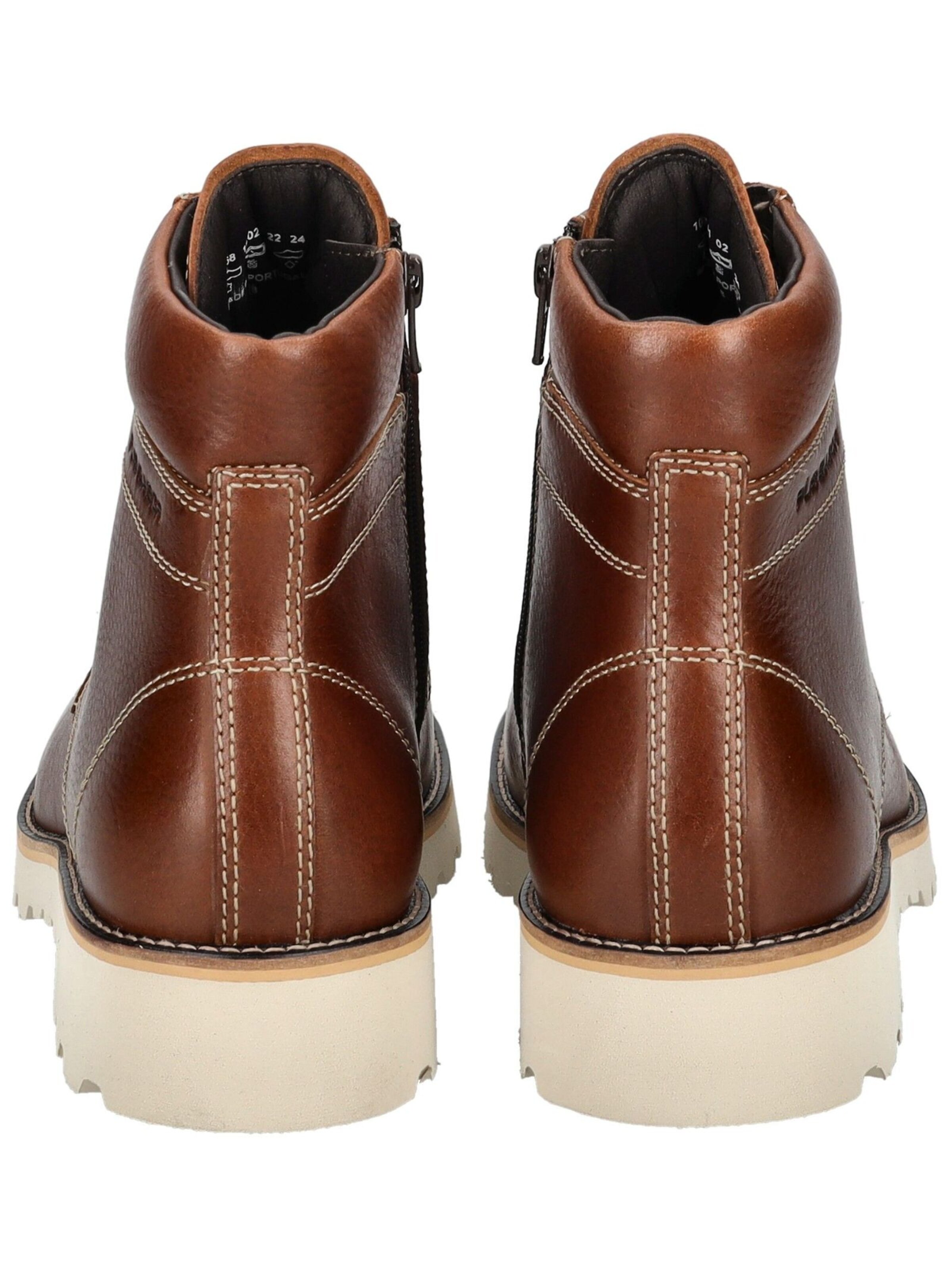 Boots stringati di Pius Gabor in marrone