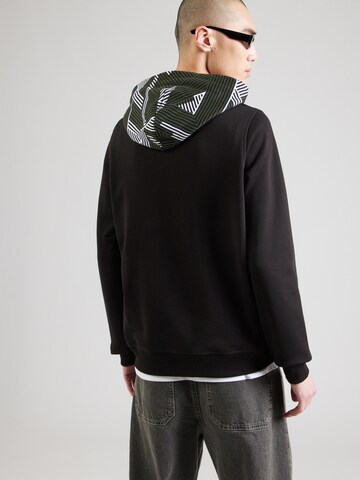 Karl Lagerfeld Tréning póló - fekete: hátul