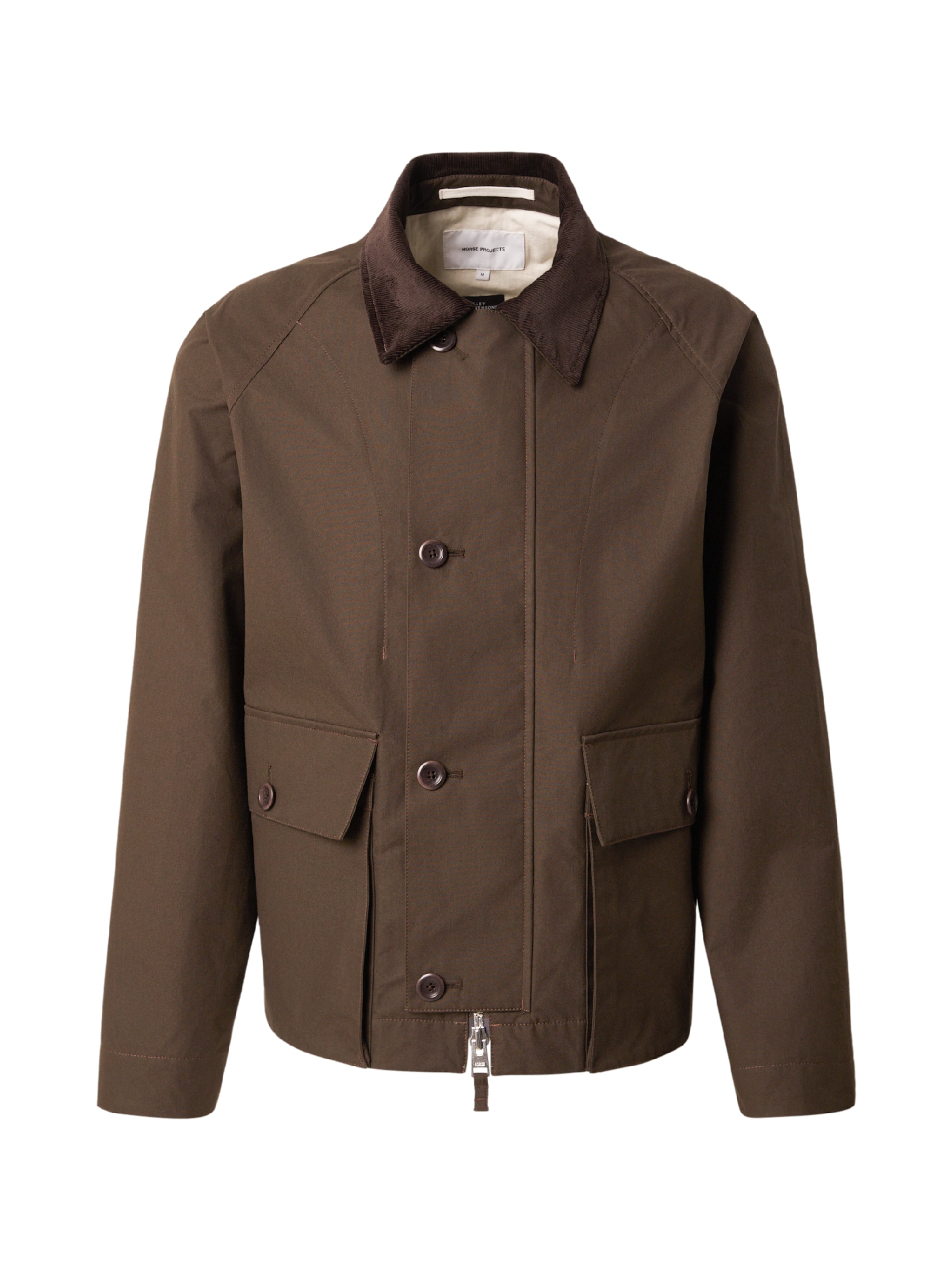 Veste mi-saison 'Holmen' NORSE PROJECTS en marron : devant