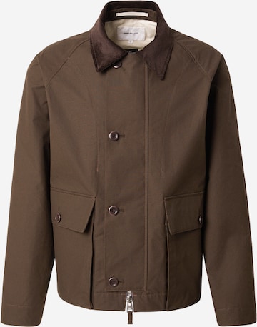 NORSE PROJECTSPrijelazna jakna 'Holmen' - smeđa boja: prednji dio