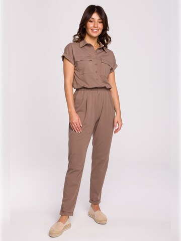 BeWear - Jumpsuit 'B223' en marrón: frente