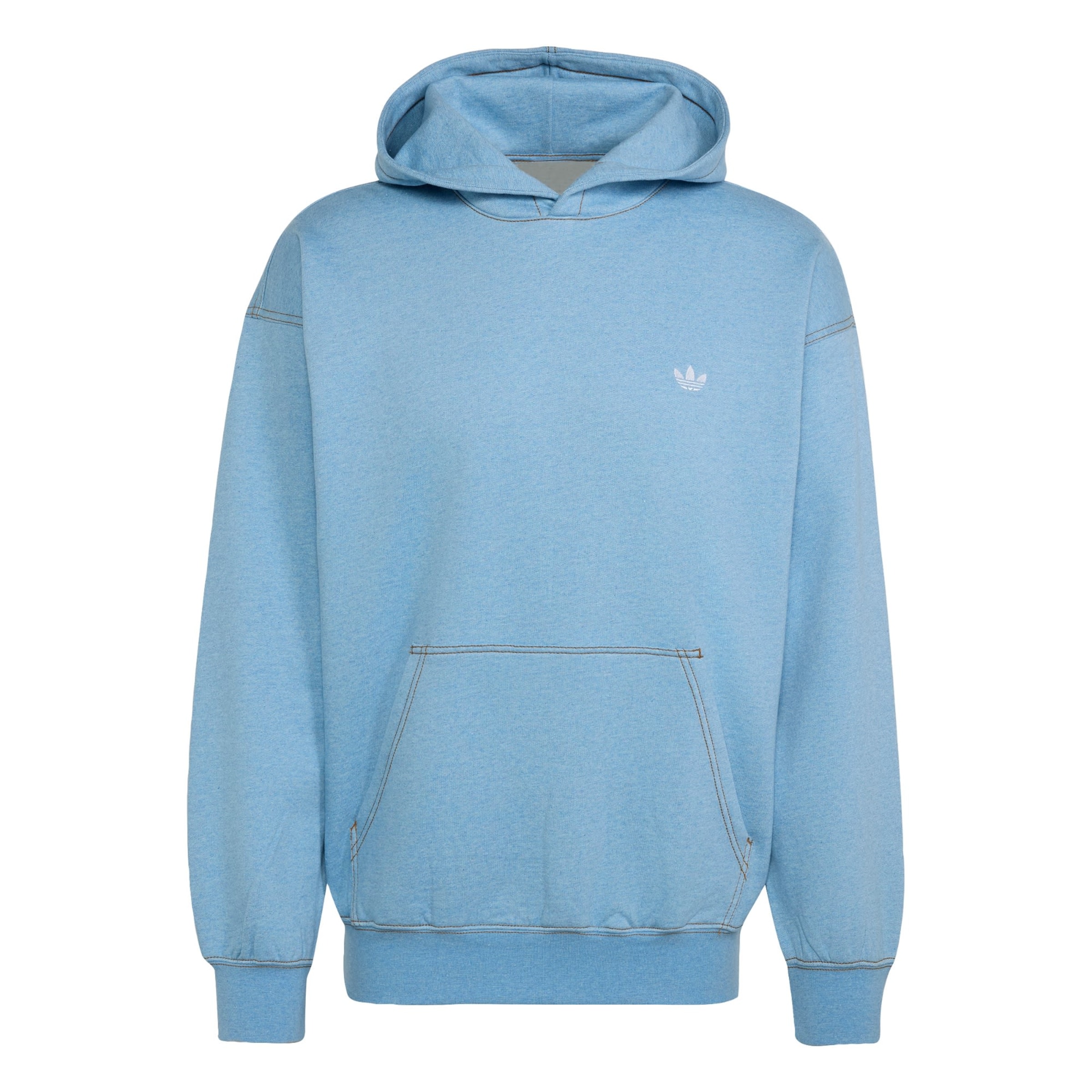 ADIDAS ORIGINALS Mikina 'Trefoil Essentials' – modrá: přední strana