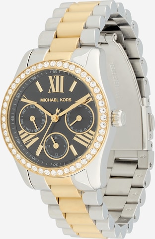 MICHAEL Michael Kors Analoginen kello 'LEXINGTON LUX' värissä hopea: etupuoli
