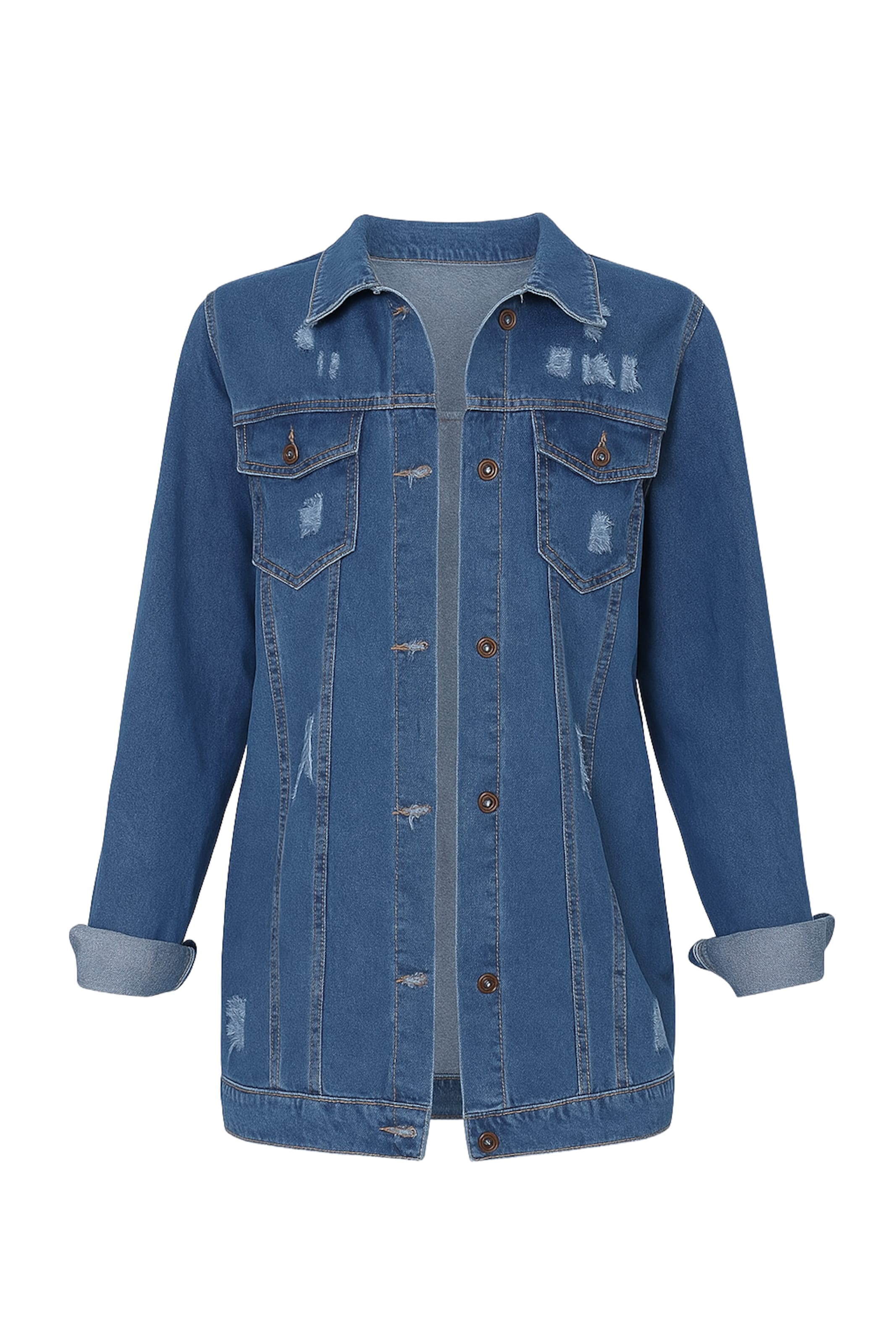 MODAMIHRAM Jacke in blue denim, Produktansicht