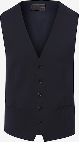 Gilet de costume Finshley & Harding en bleu : devant
