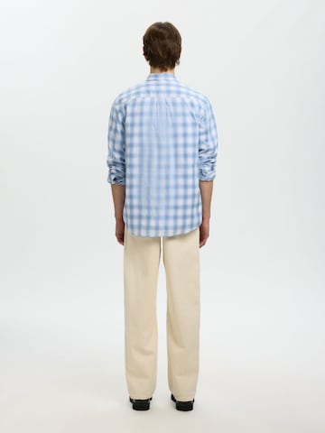 SELECTED Regular Fit Skjorte i blå