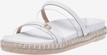 Baldinini Mules in White: front