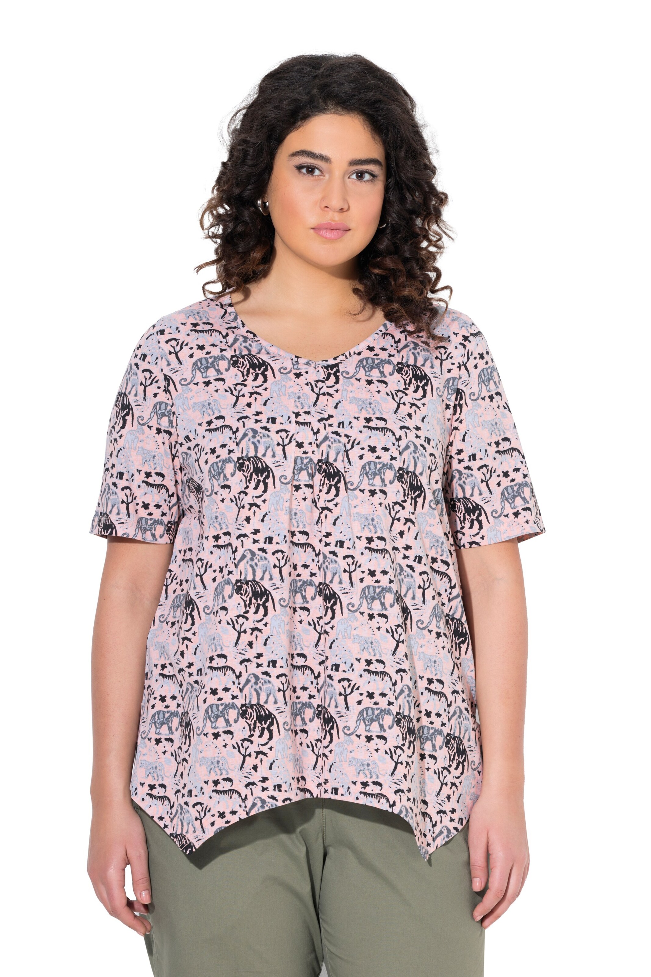 Ulla Popken Shirt in Pink: front