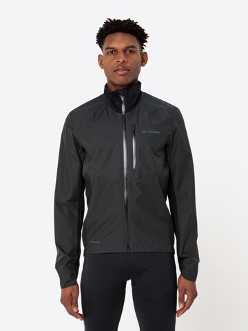 VAUDE Outdoorjas 'Kuro' in Zwart: voorkant