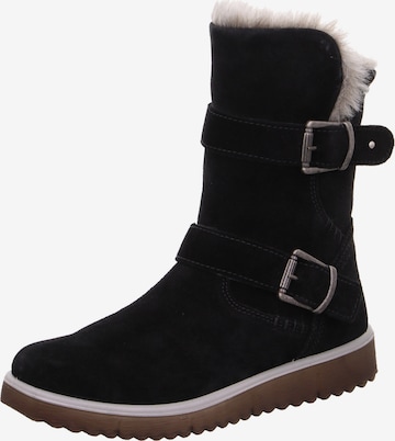 SUPERFIT - Botas de nieve 'Lora' en negro: frente