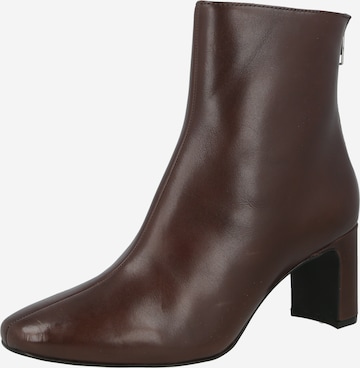 Karolina Kurkova Originals Ankle Boots 'Grace' in Brown: front