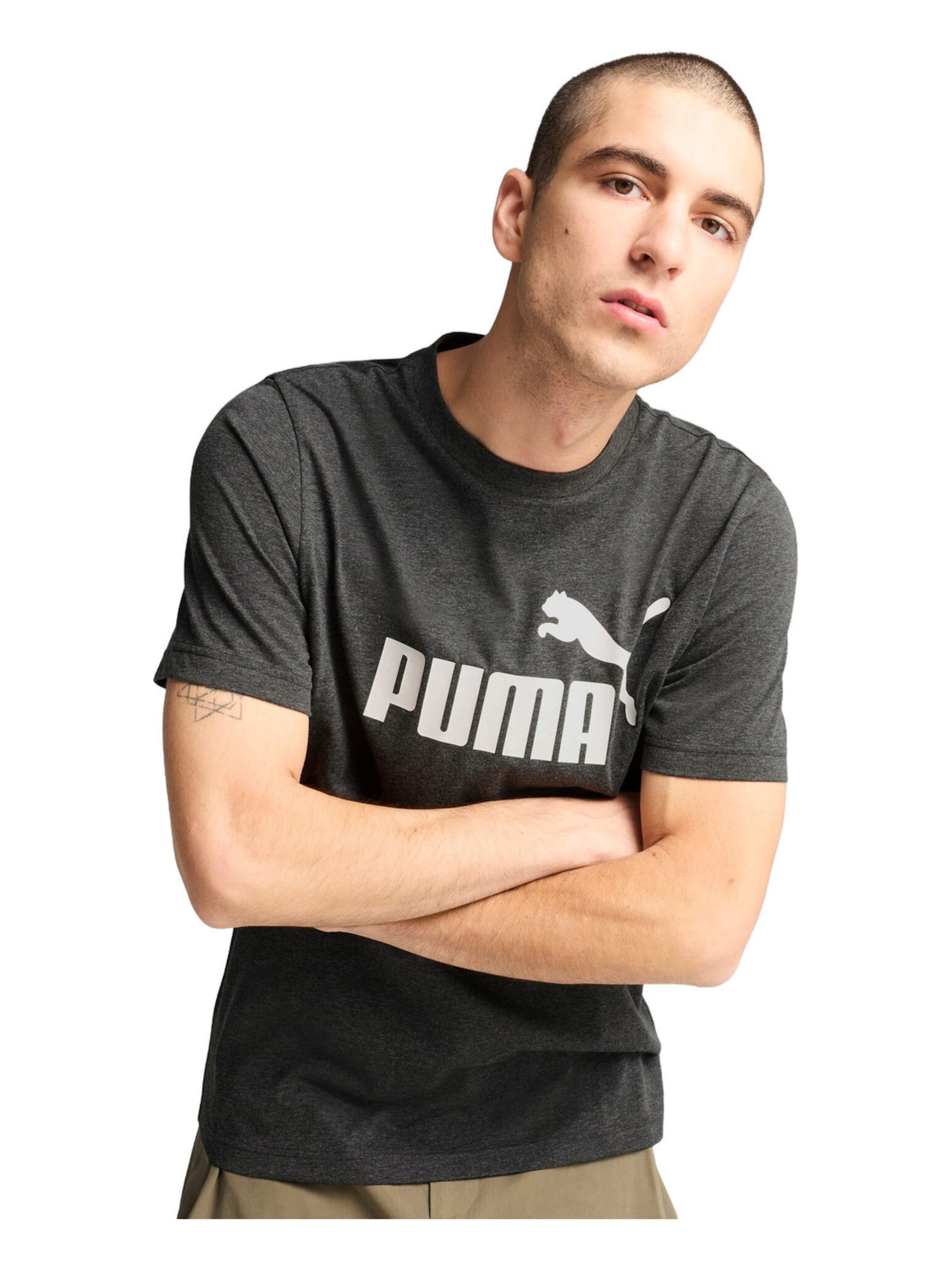 PUMA Shirt 'Puma Ess No. 1'‌‌‌ in Schwarz