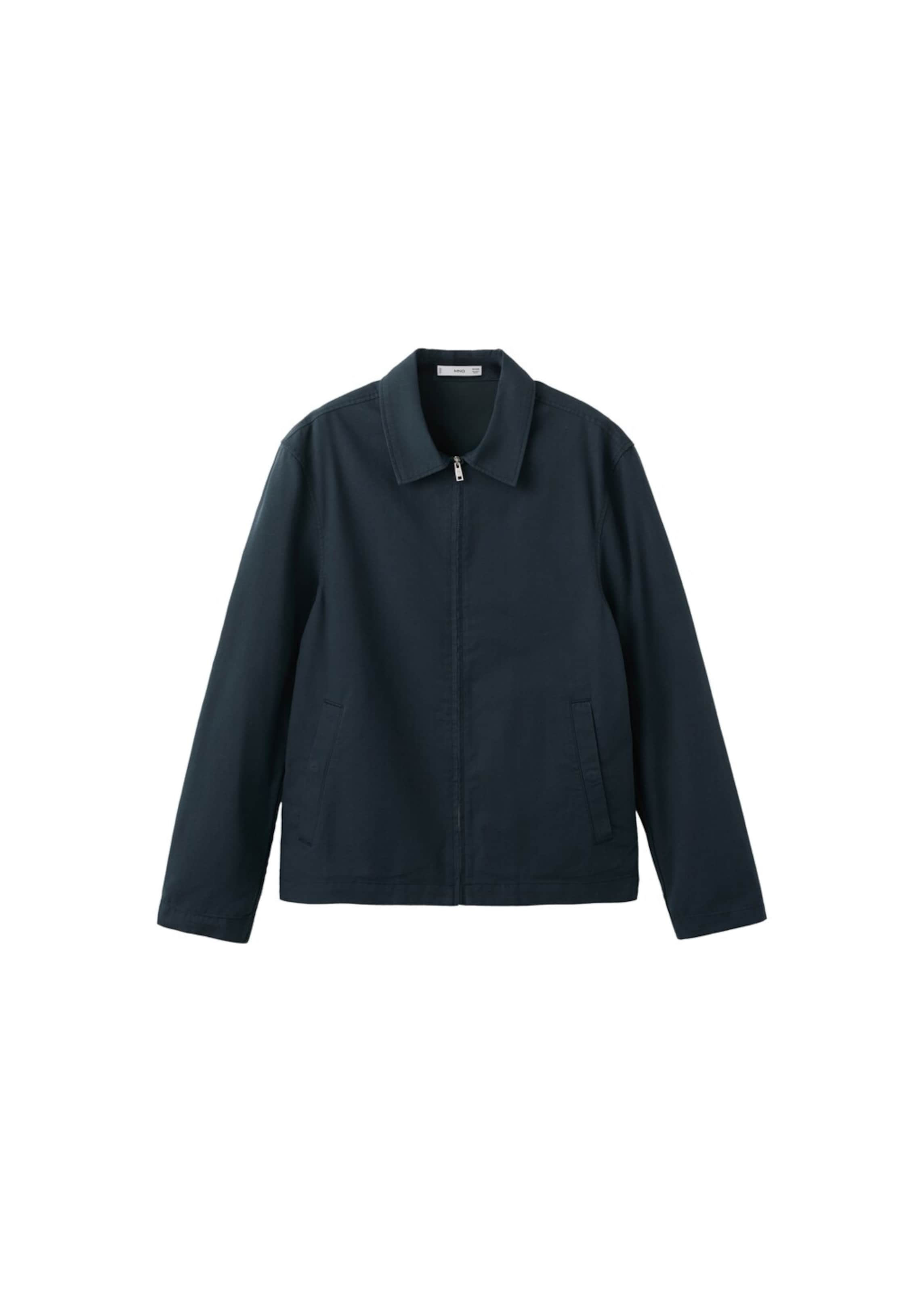 MANGO MAN Between-Season Jacket 'Cirjon' in Blue: front