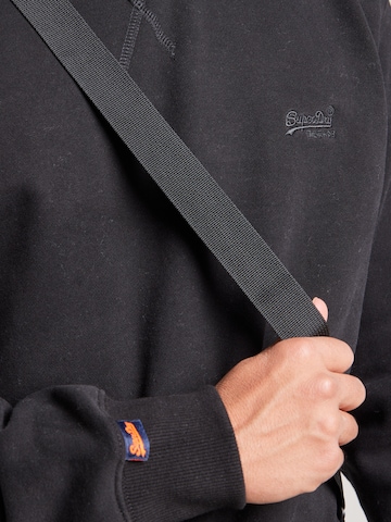 Superdry Majica 'Essential' | črna barva
