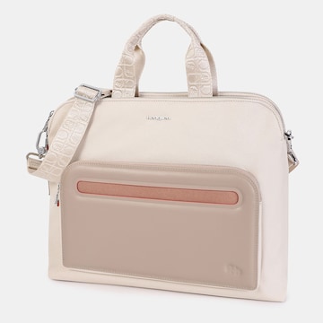 Hedgren Document Bag 'Fika' in Beige