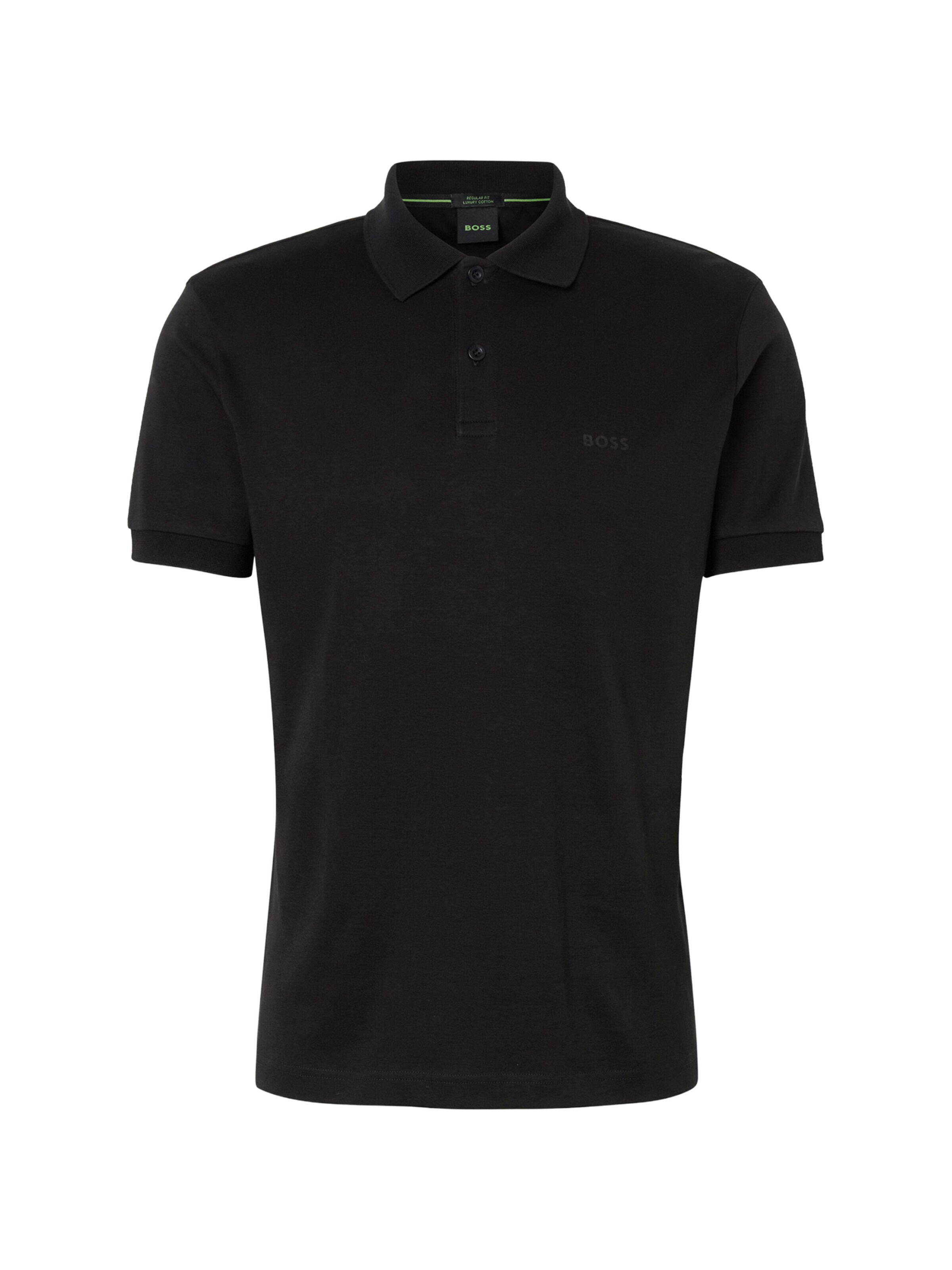 BOSS Shirt 'Pio 2' in Zwart: voorkant