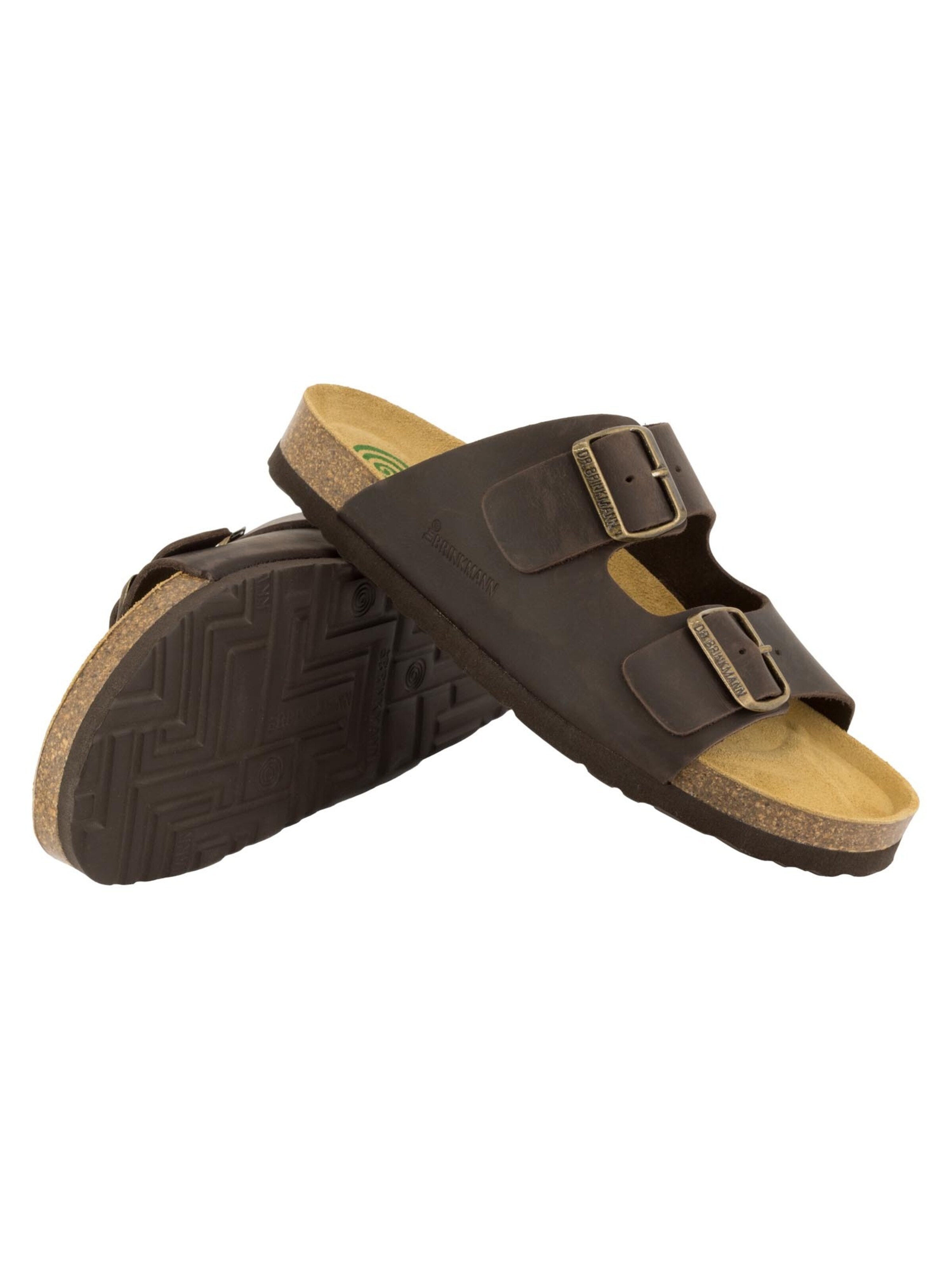 DR. BRINKMANN Mules 'Bonillo' in Brown