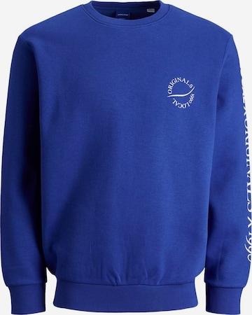 Sweat-shirt 'Elias' JACK & JONES en bleu : devant