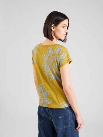 WHITE STUFF - Camisa 'NELLY NOTCH' em amarelo