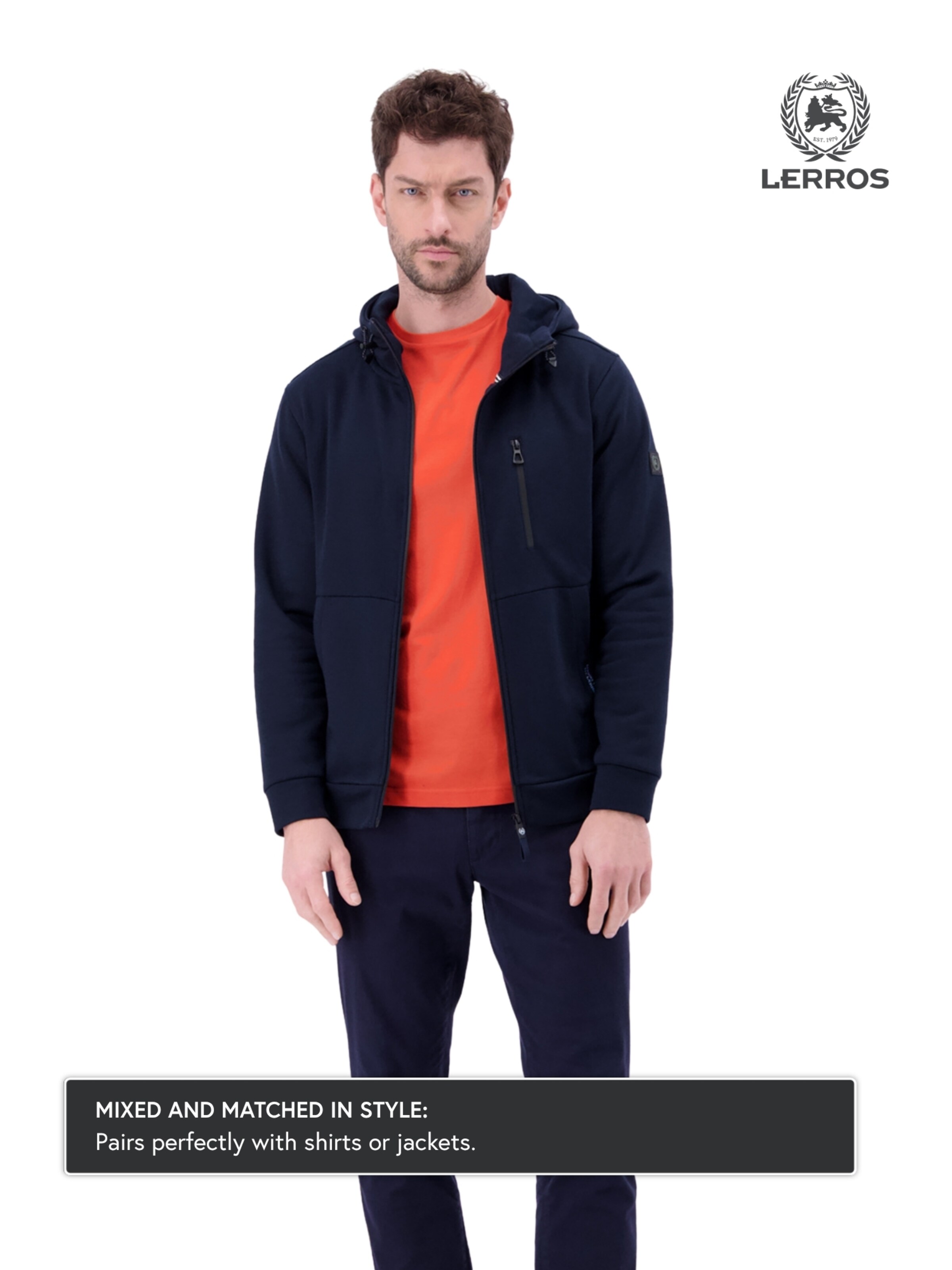 LERROS Shirt in Red