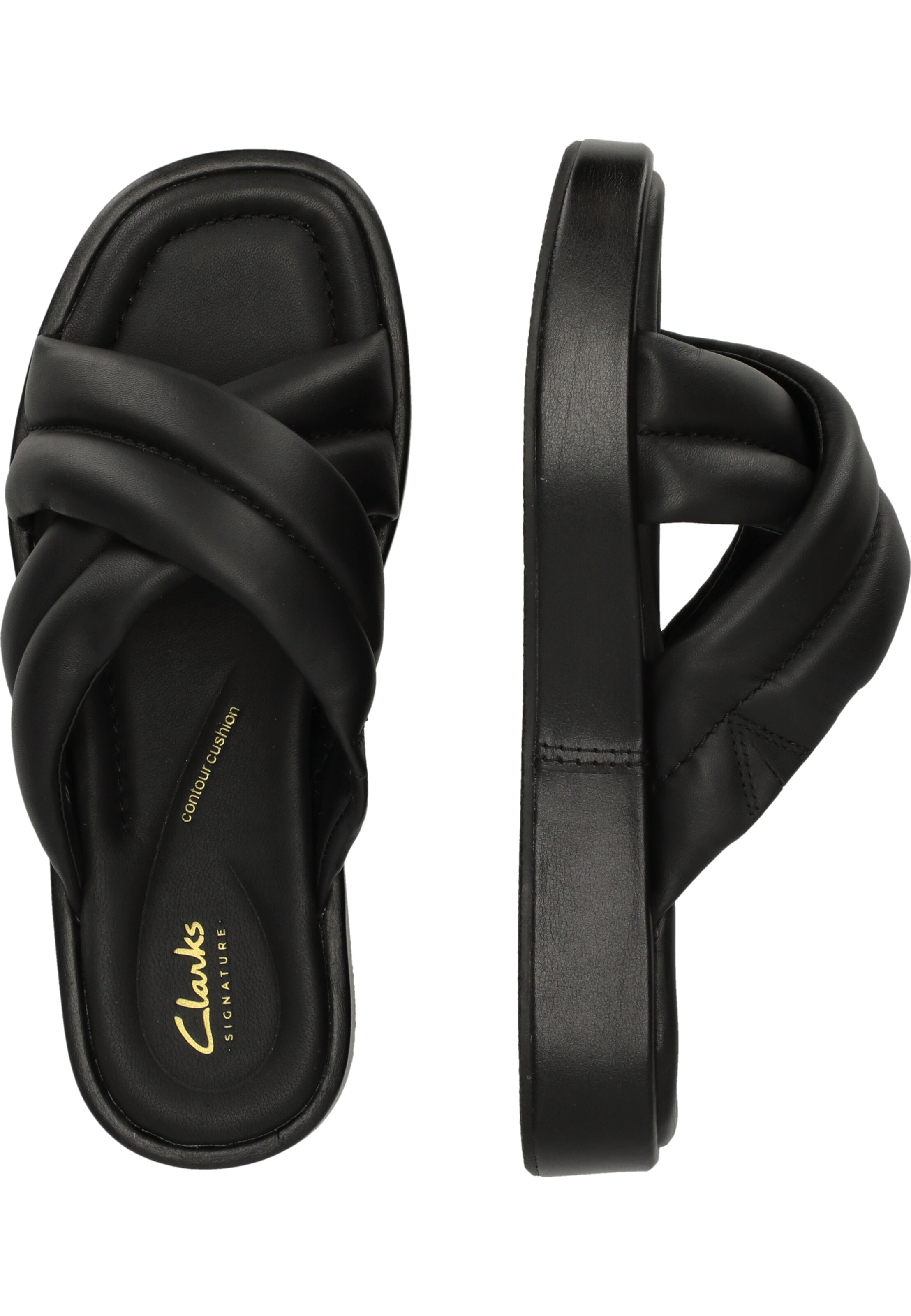 CLARKS Sandaal 'Alda Glide' in Zwart