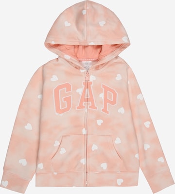 GAP Sweatjacka i rosa: framsida