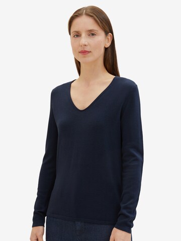 TOM TAILOR Pullover in Blau