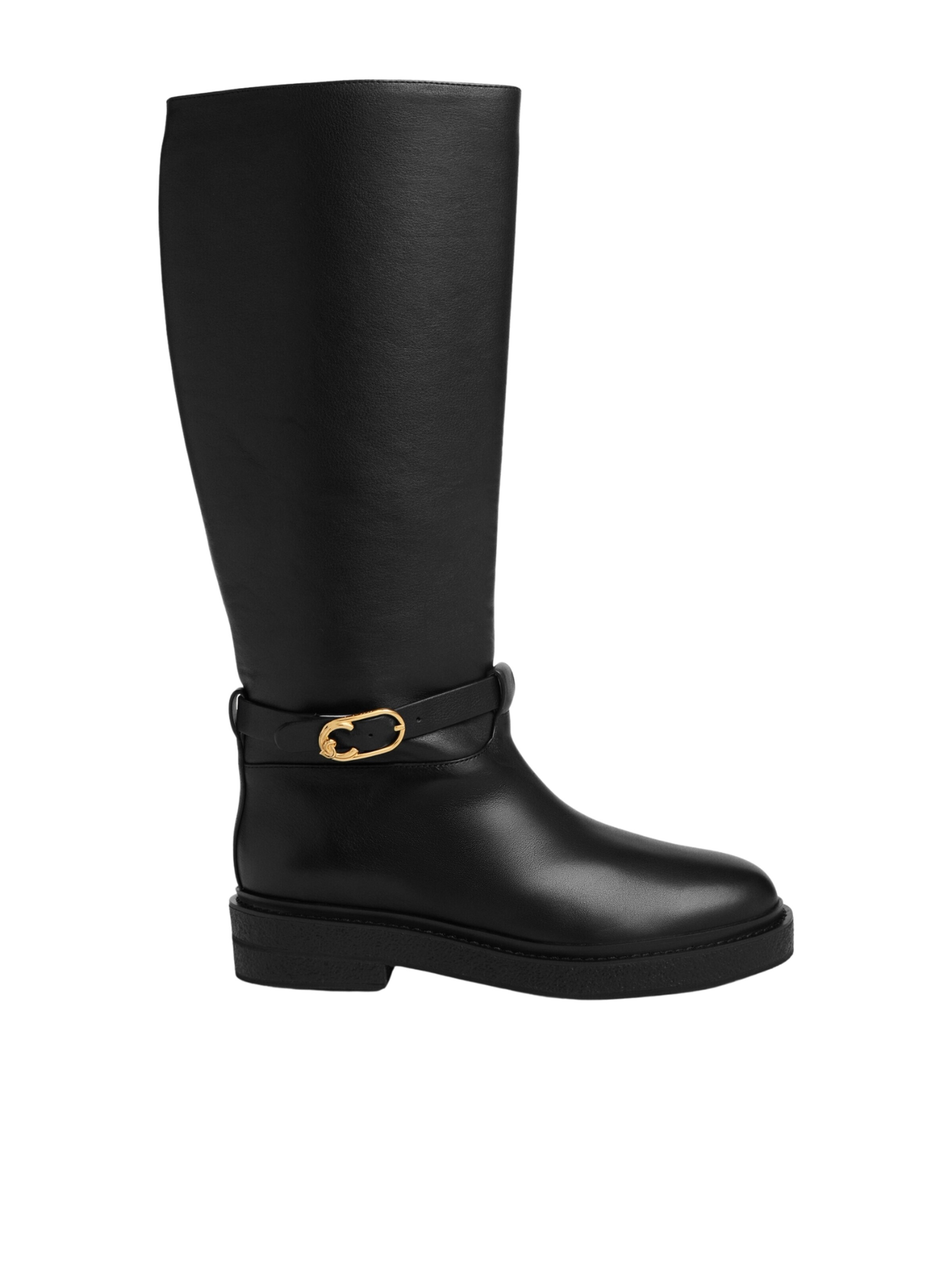 Coccinelle Stiefel 'C-Saddle Vintage' in Schwarz: Vorderseite