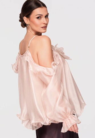 Ombre Bluse in Pink