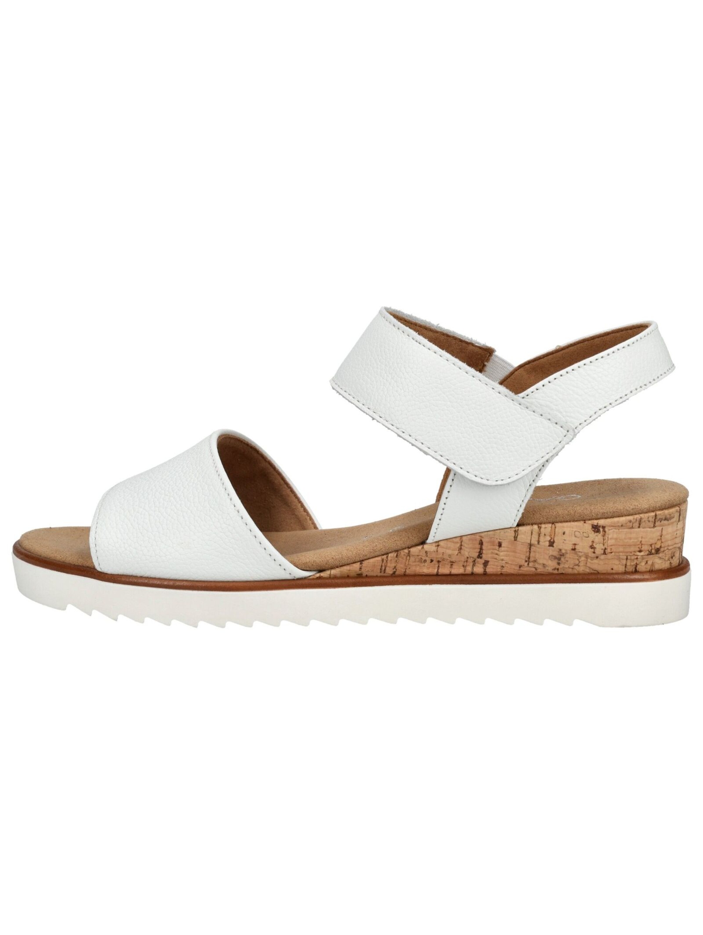 GABOR Sandale in Weiß