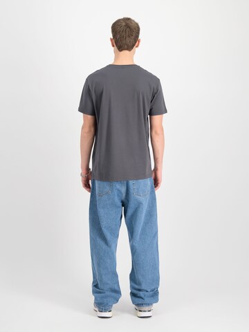 ALPHA INDUSTRIES Shirt 'NASA Orbit' in Grey