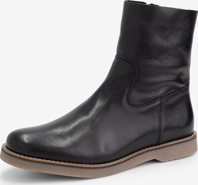 Travelin Bottines 'Pleubian' en noir, Vue avec produit