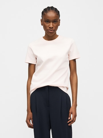 Calvin Klein Jeans - Camisa 'Archive' em laranja: frente