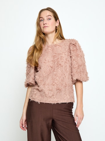 Top 'Tyrell' di Peppercorn in rosa: frontale