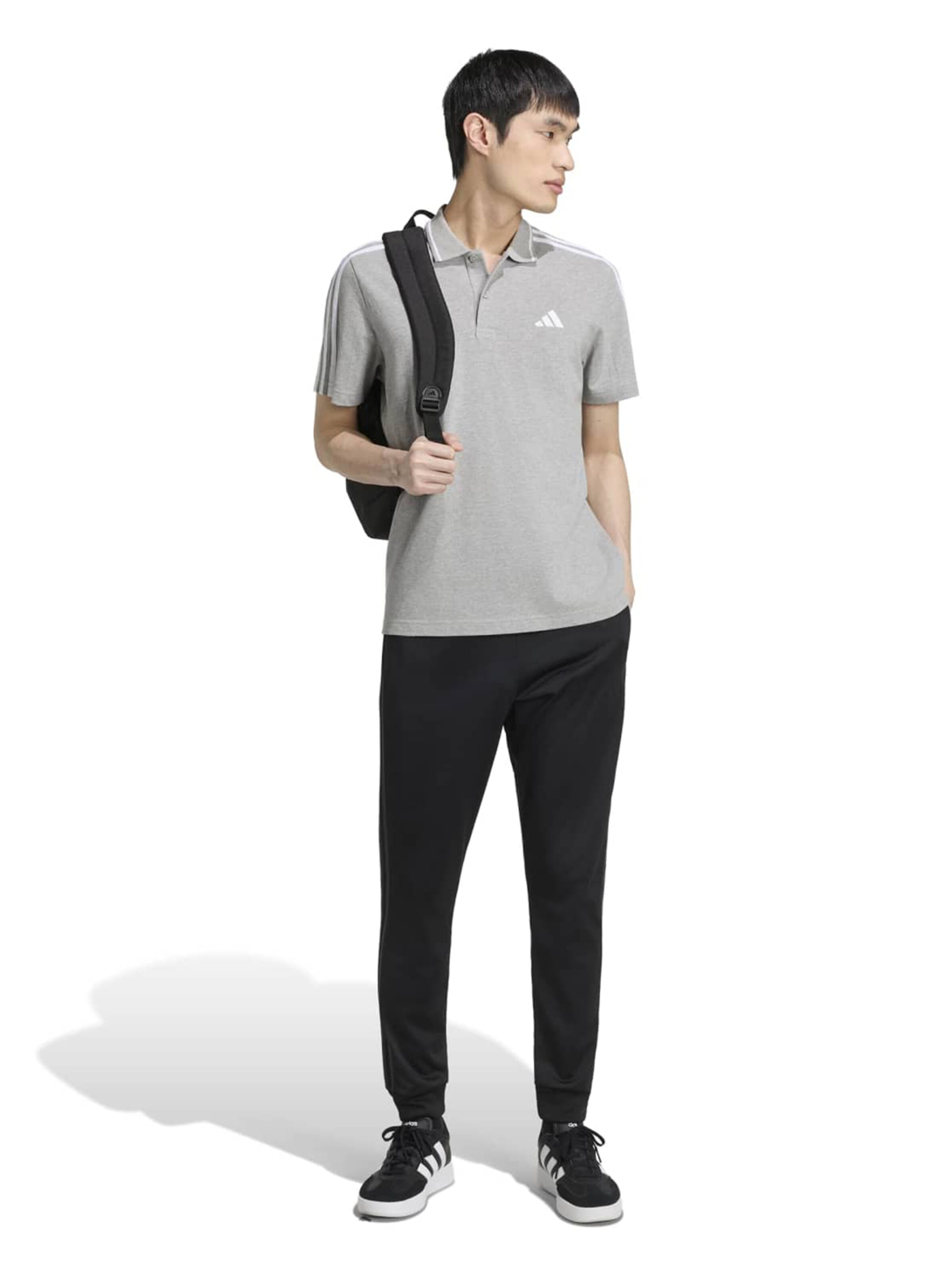 ADIDAS SPORTSWEAR Alt kitsenev Spordipüksid 'DAYRDY', värv must