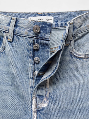 MANGO Regular Jeans 'Nicola' in Blauw