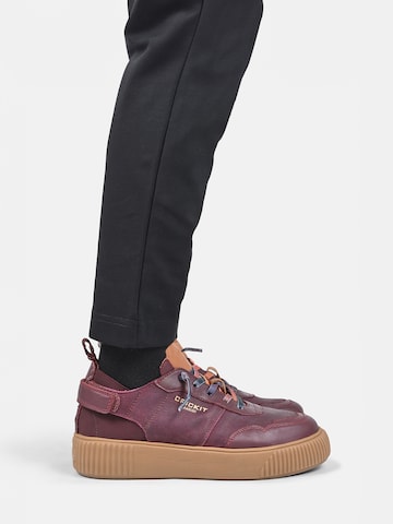Crickit Sneakers laag ' PARIA ' in Rood: voorkant