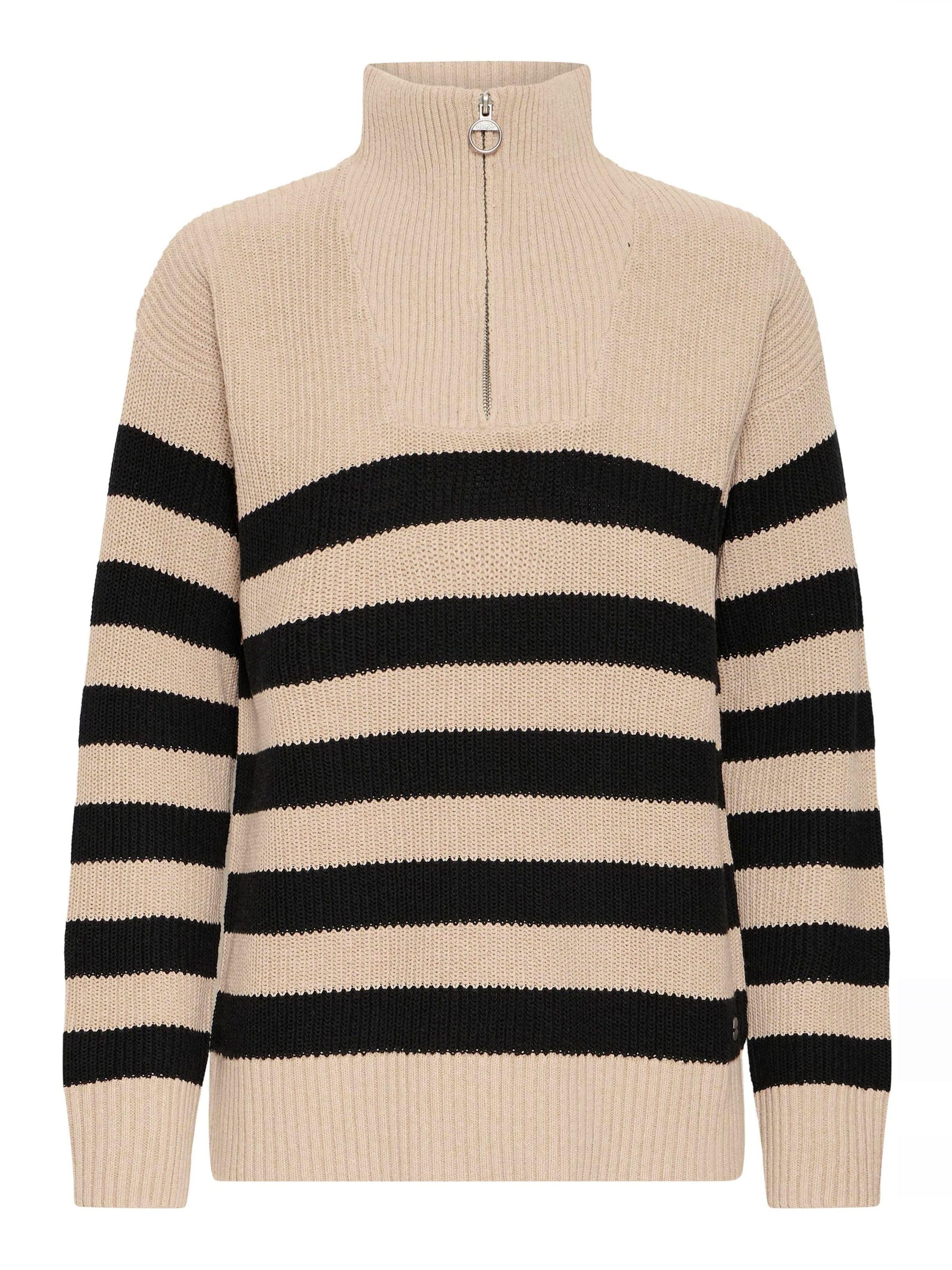 Oxmo - Pullover ' OXKALANE ' em bege: frente