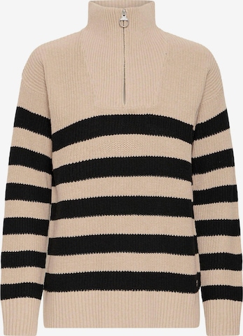 Oxmo - Jersey ' OXKALANE ' en beige: frente