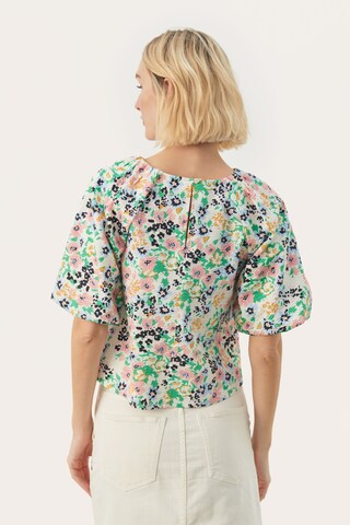 Part Two Bluse i blandingsfarvet