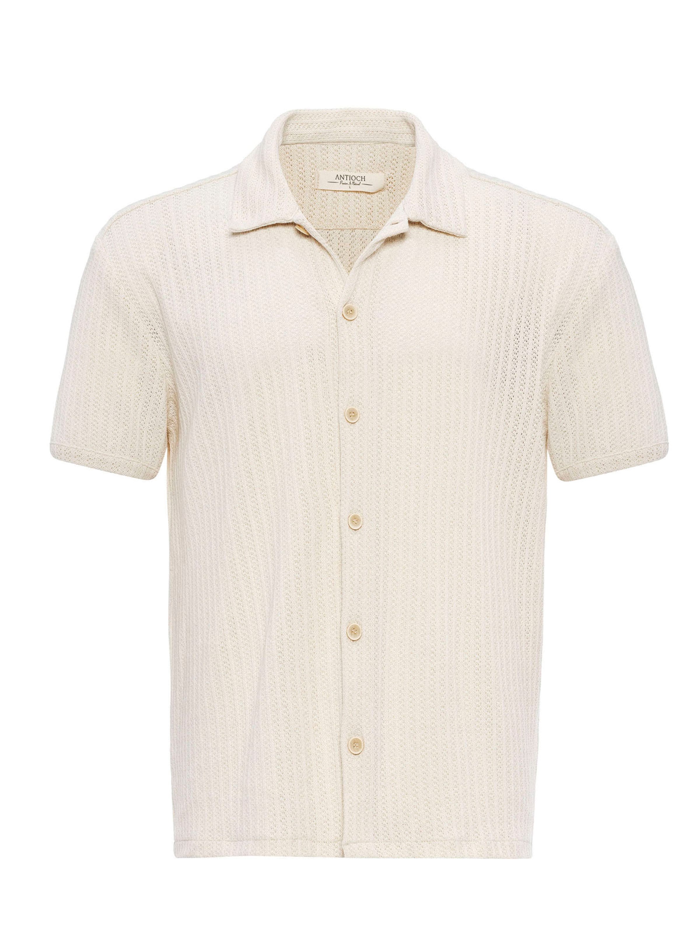 Coupe regular Chemise Antioch en beige : devant