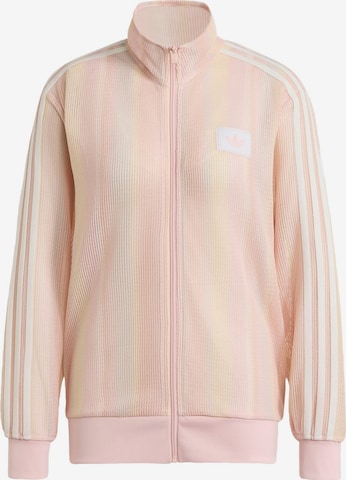 ADIDAS ORIGINALS - Cárdigan 'Firebird' en rosa: frente