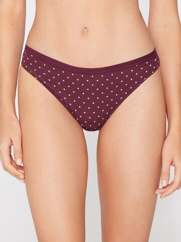 Tezenis Panty in Red: front