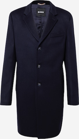BOSS Black Between-seasons coat 'Hyde' in Blue: front