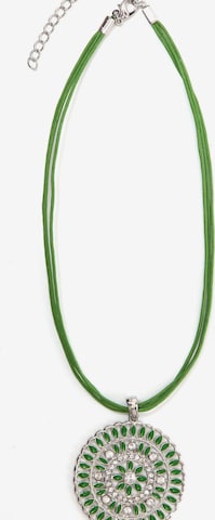 COLLEZIONE ALESSANDRO Necklace 'Marle' in Green: front
