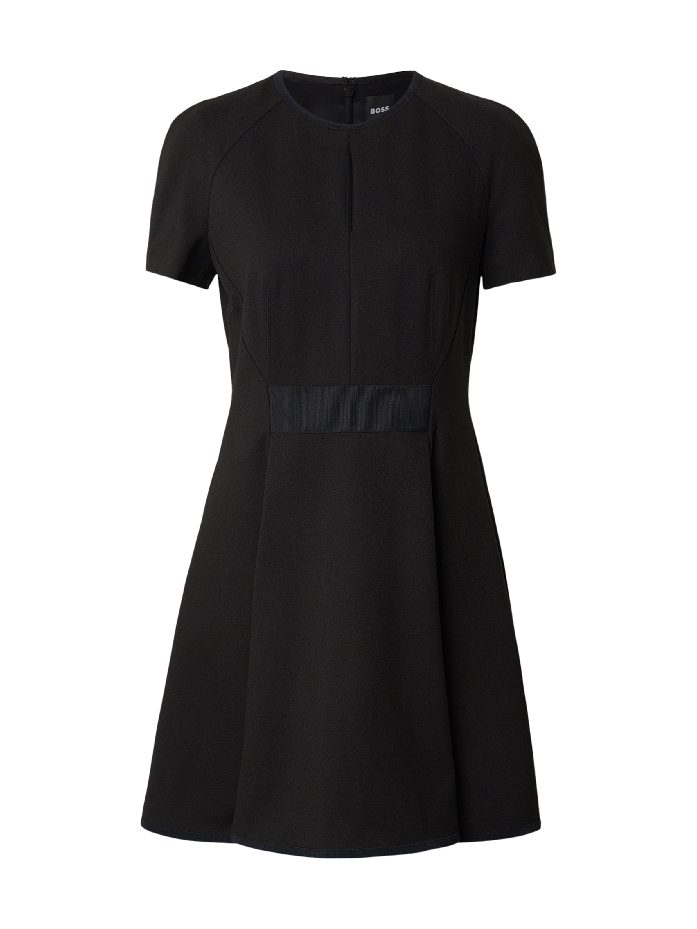 BOSS Jurk 'Datarni' in Zwart: voorkant