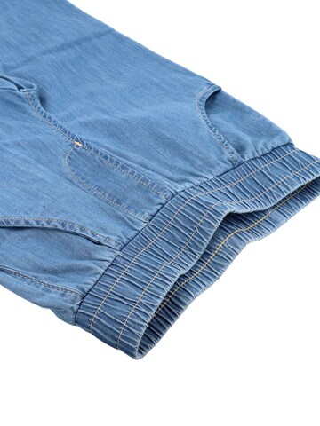 MAXIMO Regular Pants 'MINI-Hose, Denim-Optik, lang' in Blue