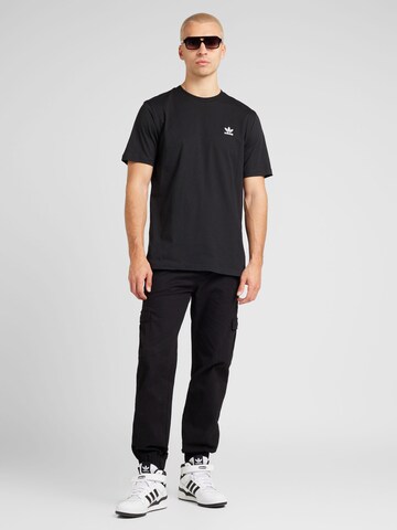 ADIDAS ORIGINALS Koszulka 'Trefoil Essentials' w kolorze czarny
