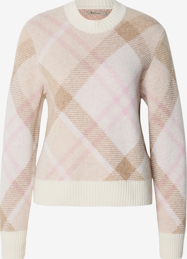 Barbour Neulepaita 'Sara' koossa S värissä kerma / ecru / mokka / roosa, Tuotenäkymä