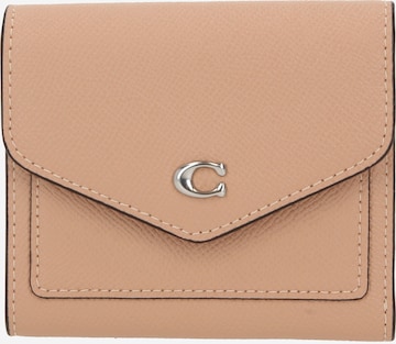 COACH Wallet in Brown: front